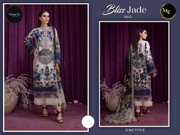 Mehboob Tex Bliss Jade 2 Embroidery Designer Pakistani Salwar Kameez